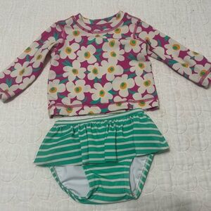 Hanna Andersson Baby Girl Swimsuit - Size 6-12M